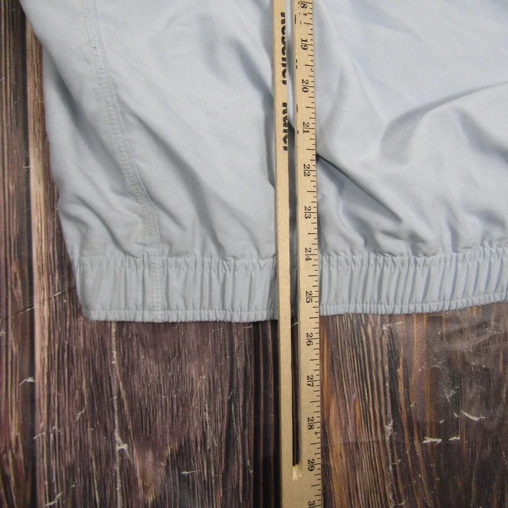 Adidas Sweatshirt Mens XL Gray V Neck‎ Pullover Lightweight Zip Pockets Lined